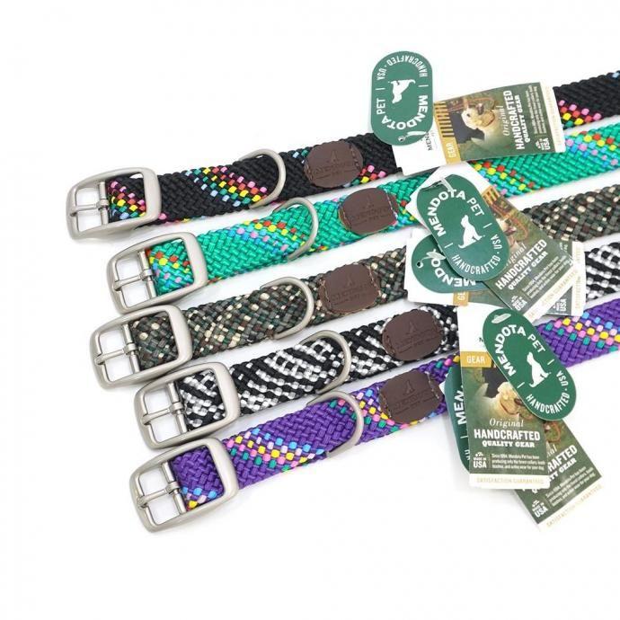 MENDOTA PET / DOUBLE BRAID BELT - Salt & Pepper メッシュベルト ソルト＆ペッパー アメリカ製 Made in USA |  | 04