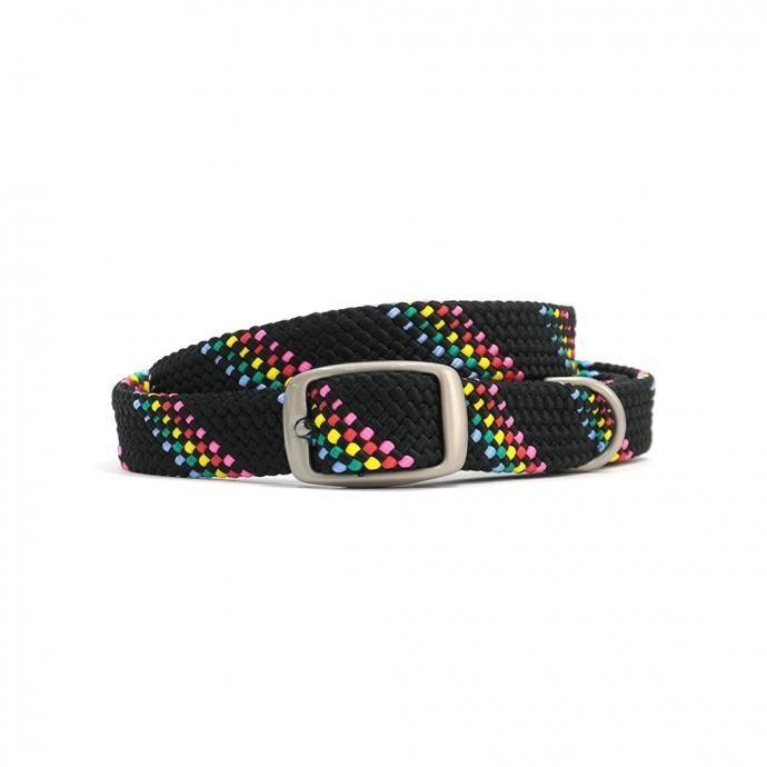 MENDOTA PET / DOUBLE BRAID BELT - Black Confetti メッシュベルト ブラックコンフェッティ アメリカ製 Made in USA | 