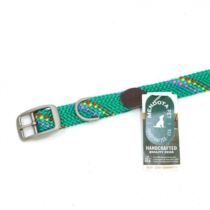 MENDOTA PET / DOUBLE BRAID BELT - Kelly Confetti メッシュベルト ケリーコンフェッティ アメリカ製 Made in USA |  | 01