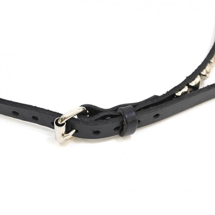 BRACKNEY LEATHER / ピラミッドスタッズベルト 1列 3/4” PYRAMID 1ROW BELT - BLACK 34-204 ブラック アメリカ製 Made in USA |  | 04