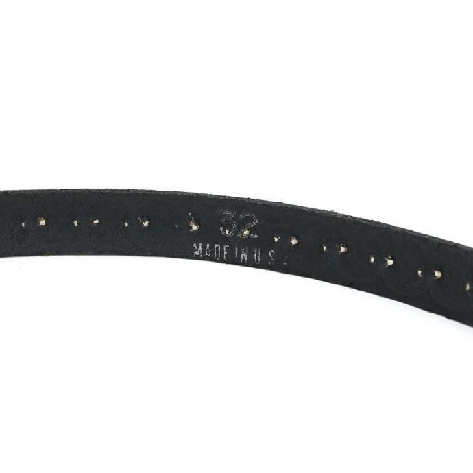 BRACKNEY LEATHER / ピラミッドスタッズベルト 1列 3/4” PYRAMID 1ROW BELT - BLACK 34-204 ブラック アメリカ製 Made in USA |  | 06