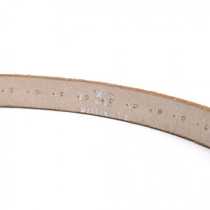 BRACKNEY LEATHER / ピラミッドスタッズベルト 1列 3/4” PYRAMID 1ROW BELT - NATURAL 34-204 ナチュラル アメリカ製 Made in USA |  | 06
