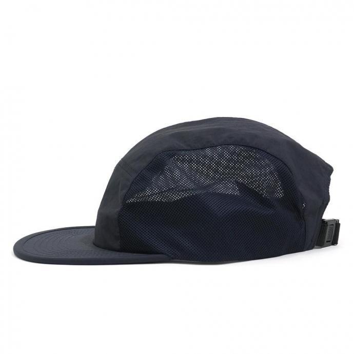 AS Colour / Active Finn Cap - Navy サイドメッシュ ナイロン5パネルキャップ ネイビー | AS Colour | 01