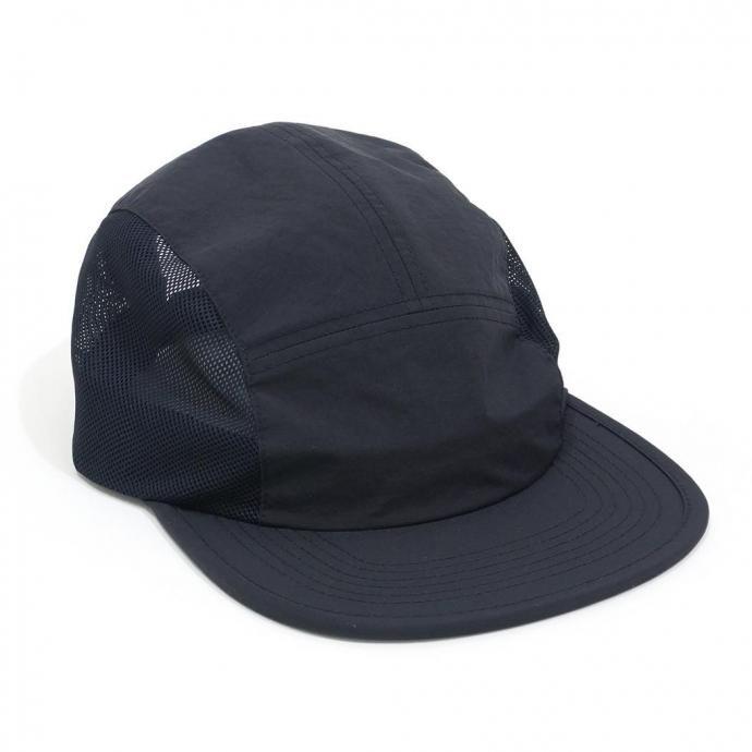 AS Colour / Active Finn Cap - Navy サイドメッシュ ナイロン5パネルキャップ ネイビー | AS Colour | 04