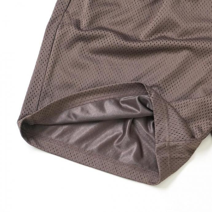 MADE Blanks / Practice Mesh Shorts - Deep Taupe Brown メイドブランクス プラクティス メッシュショーツ ブラウン | MADE BLANKS | 06