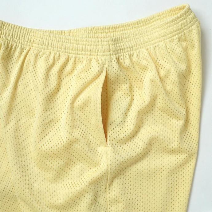 MADE Blanks / Practice Mesh Shorts - Lemonade Light Yellow メイドブランクス プラクティス メッシュショーツ ライトイエロー | MADE BLANKS | 03