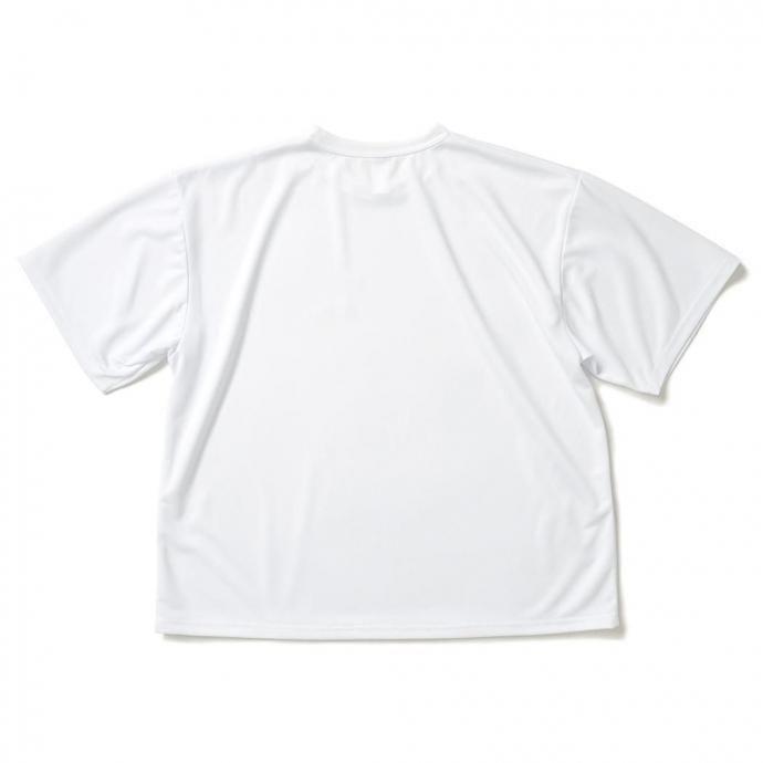 SMOKE T ONE / D-SPORT WEAR / HIGH MOCK DRY TEE - White ドライメッシュ 半袖Tシャツ ホワイト |  | 01