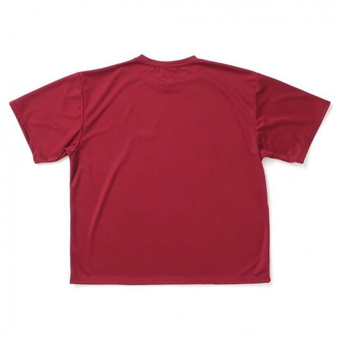 SMOKE T ONE / D-SPORT WEAR / HIGH MOCK DRY TEE - Cardinal ドライメッシュ 半袖Tシャツ カーディナル |  | 01