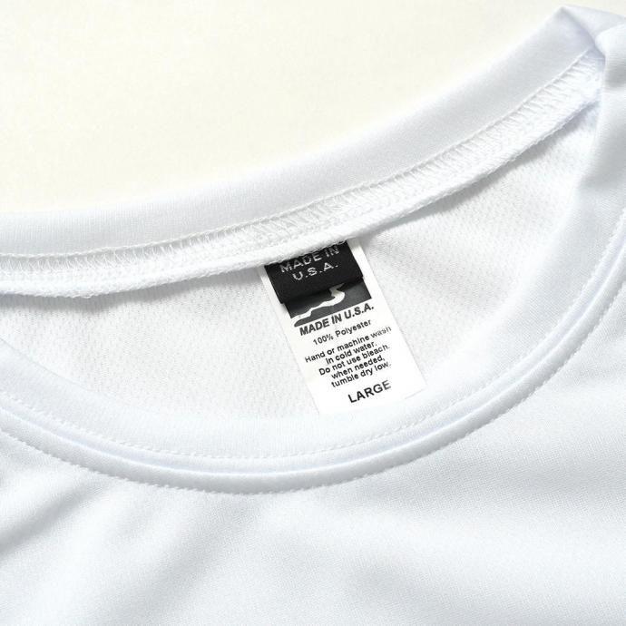 SMOKE T ONE / D-SPORT WEAR / HIGH MOCK DRY SWEATSHIRT - White ドライメッシュ カットソー ホワイト |  | 04