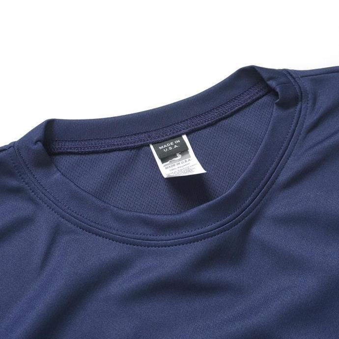 SMOKE T ONE / D-SPORT WEAR / HIGH MOCK DRY SWEATSHIRT - Navy ドライメッシュ カットソー ネイビー |  | 04