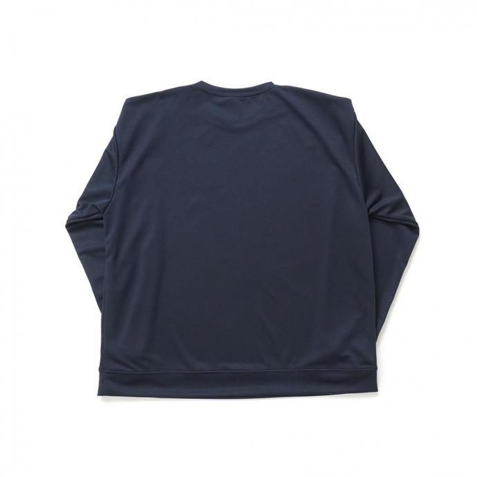SMOKE T ONE / D-SPORT WEAR / HIGH MOCK DRY SWEATSHIRT - Dark Navy ドライメッシュ カットソー ダークネイビー |  | 01