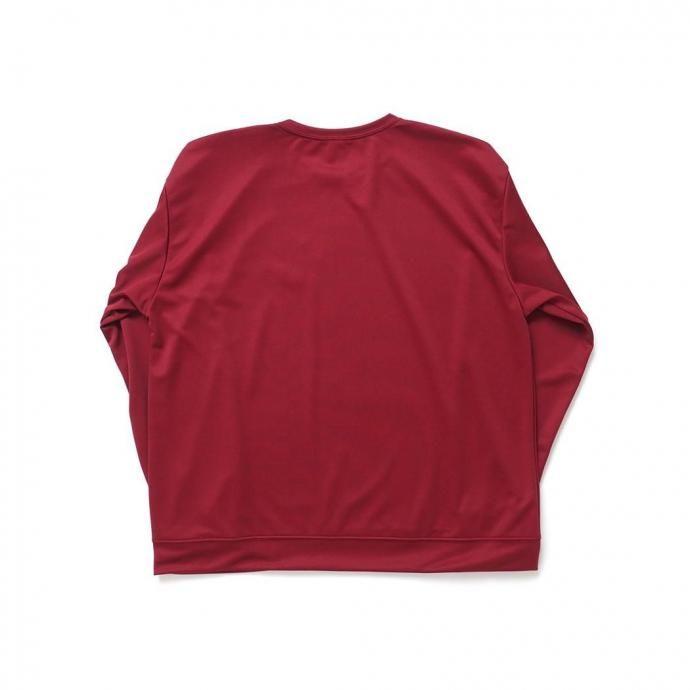 SMOKE T ONE / D-SPORT WEAR / HIGH MOCK DRY SWEATSHIRT - Cardinal ドライメッシュ カットソー カーディナル |  | 01