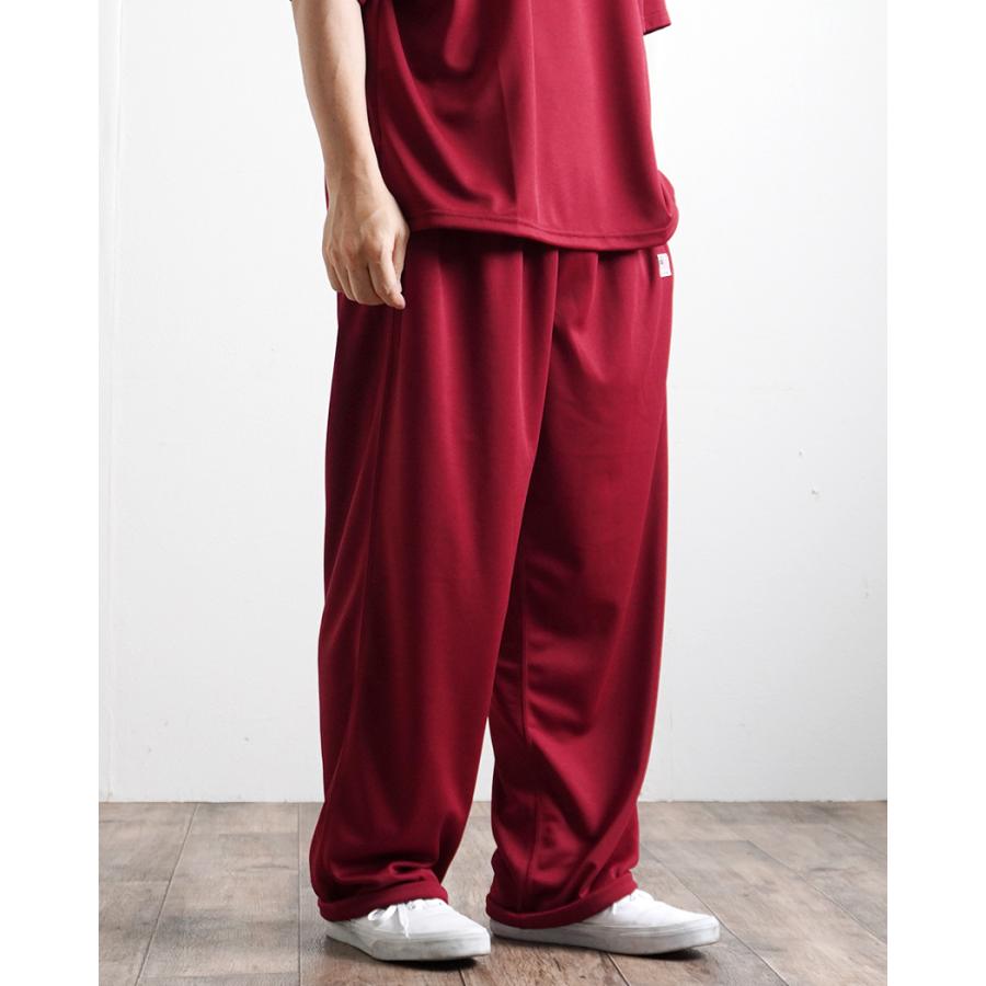 SMOKE T ONE / D-SPORT WEAR / HIGH MOCK DRY PANTS - Cardinal ドライメッシュ イージーパンツ カーディナル |  | 08