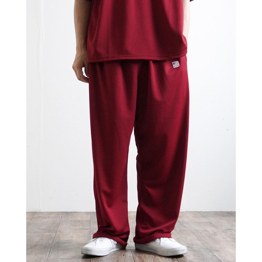 SMOKE T ONE / D-SPORT WEAR / HIGH MOCK DRY PANTS - Cardinal ドライメッシュ イージーパンツ カーディナル |  | 07