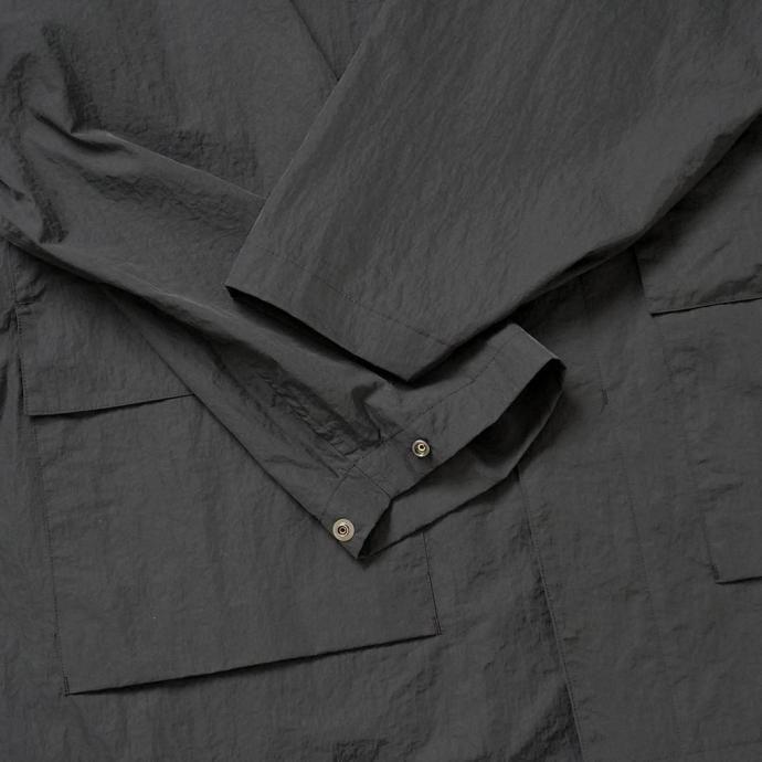 STILL BY HAND スティルバイハンド / CO01253 - DARK NAVY ナイロン ハーフコート | STILL BY HAND | 07