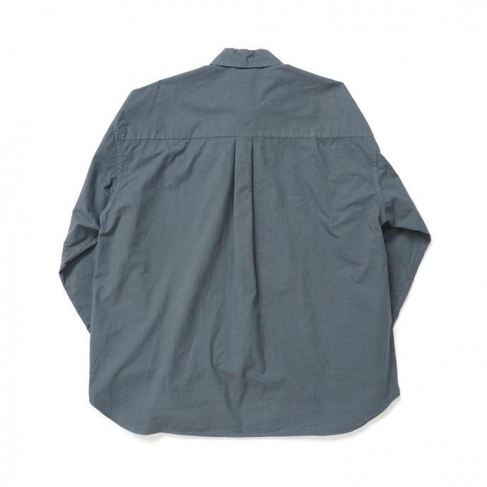 STILL BY HAND スティルバイハンド / SH01253 -BLUE GREY ガーメントダイ オーバーシャツ | STILL BY HAND | 01