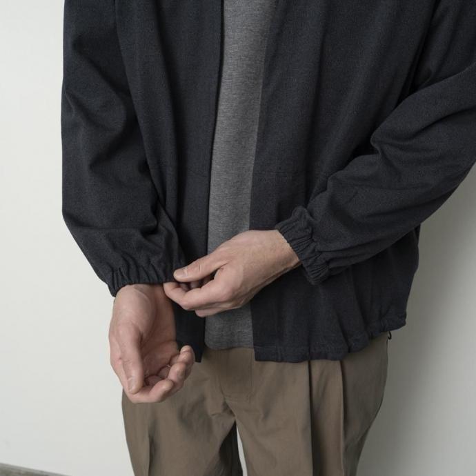 STILL BY HAND スティルバイハンド / CS07253 - DUSTY BROWN ミックスカラー ボタンレスカーディガン | STILL BY HAND | 06