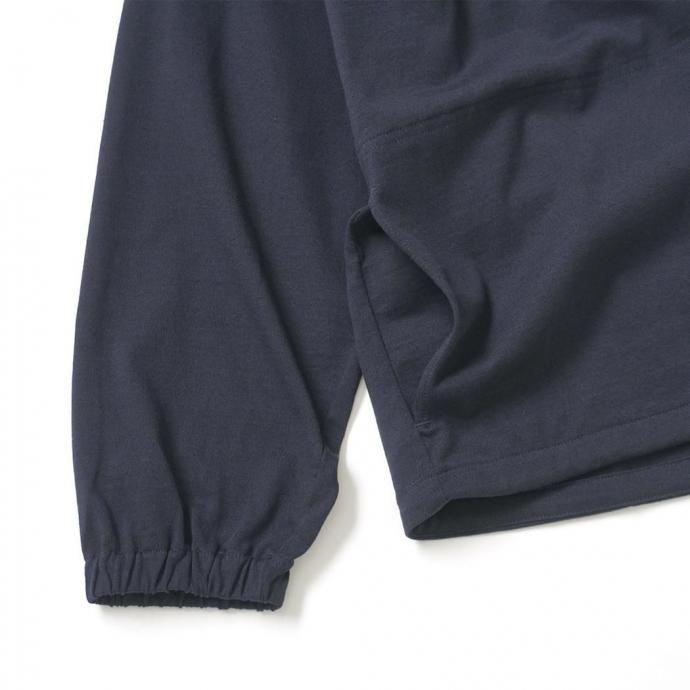 STILL BY HAND スティルバイハンド / CS07253 - BLACK NAVY ミックスカラー ボタンレスカーディガン | STILL BY HAND | 03