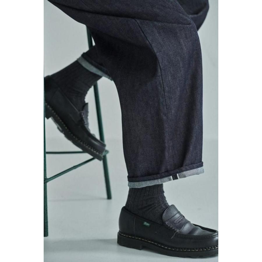 STILL BY HAND スティルバイハンド / DN01253 - NAVY ディープタック ワイドデニムパンツ | STILL BY HAND | 10
