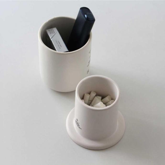 ANAheim Porcelain Ash-Pot - Ivory アナハイム ポーセリン アッシュポット |  | 04