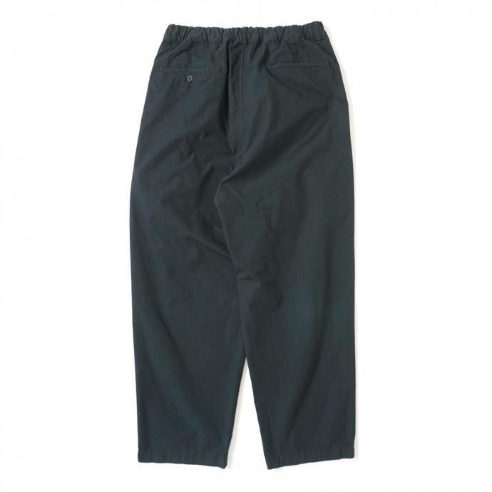 STILL BY HAND スティルバイハンド / PT02253 - BLUE CHARCOAL ガーメントダイ ディープタックパンツ | STILL BY HAND | 01