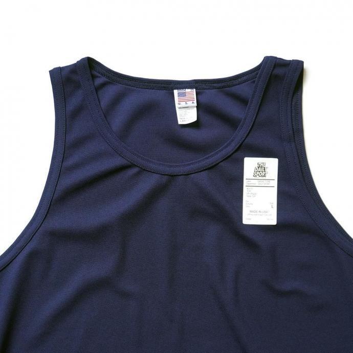 SMOKE T ONE / DAILY SPORT / D-PIQUE TANK TOP - Navy ドライピケ タンクトップ ネイビー |  | 02