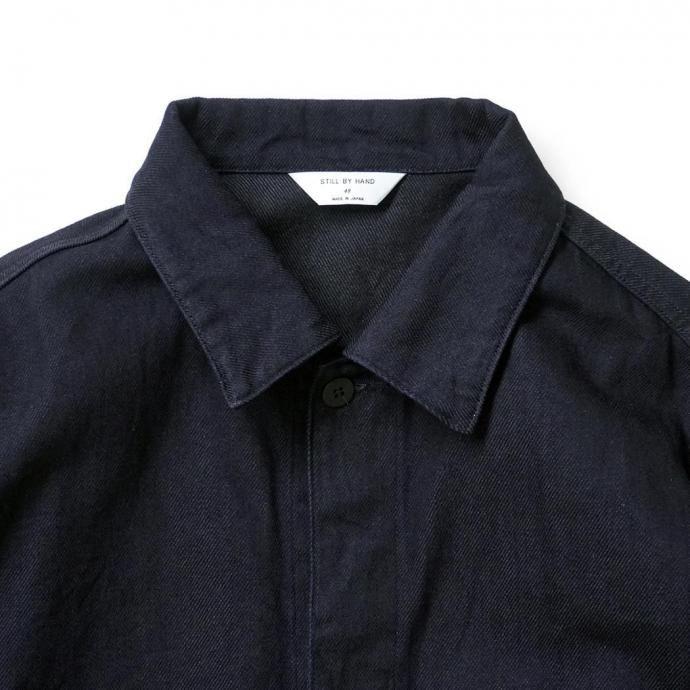 STILL BY HAND スティルバイハンド / DN03253 - DARK NAVY 12オンス デニムジャケット | STILL BY HAND | 03