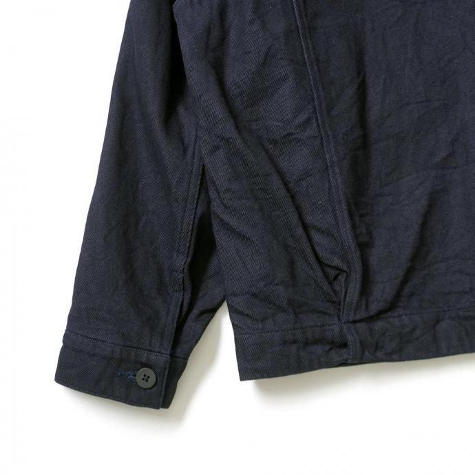 STILL BY HAND スティルバイハンド / DN03253 - DARK NAVY 12オンス デニムジャケット | STILL BY HAND | 05