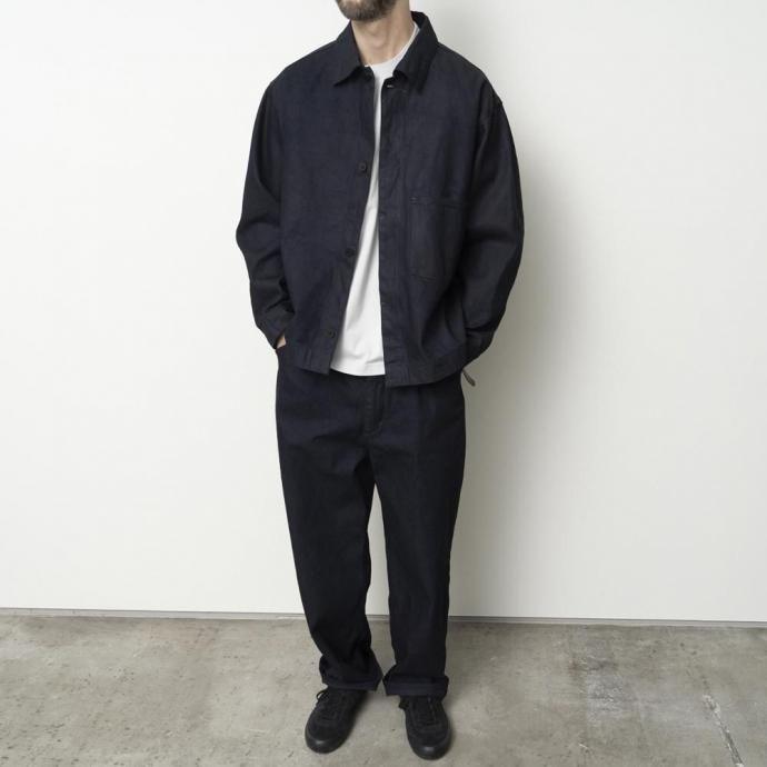 STILL BY HAND スティルバイハンド / DN03253 - DARK NAVY 12オンス デニムジャケット | STILL BY HAND | 08