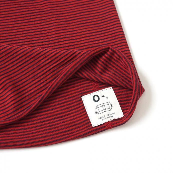 O- オー / MERINO TUBE - Red Navy Stripe メリノチューブ O-W-23 | オー | 04