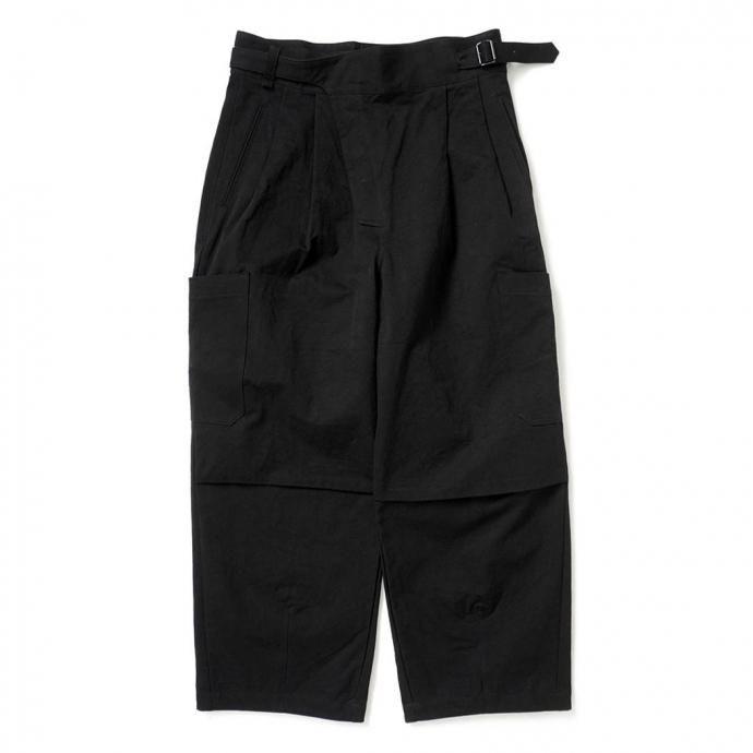 kontor / KON-PT02251 - BLACK グルカパンツ | 
