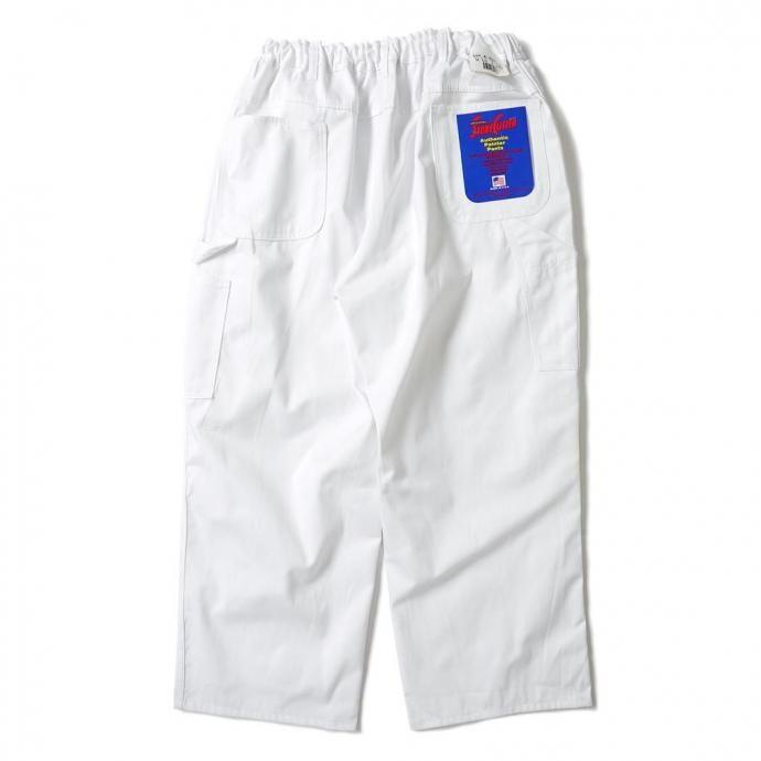 oddment / BIG PAINTER - White リメイク ペインターパンツ | 