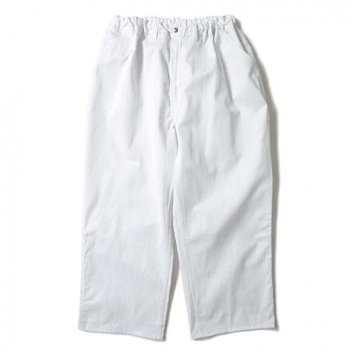 oddment / BIG PAINTER - White リメイク ペインターパンツ |  | 01