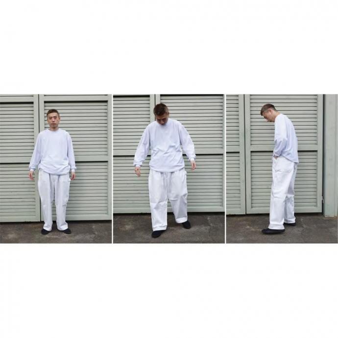 oddment / BIG PAINTER - White リメイク ペインターパンツ |  | 10