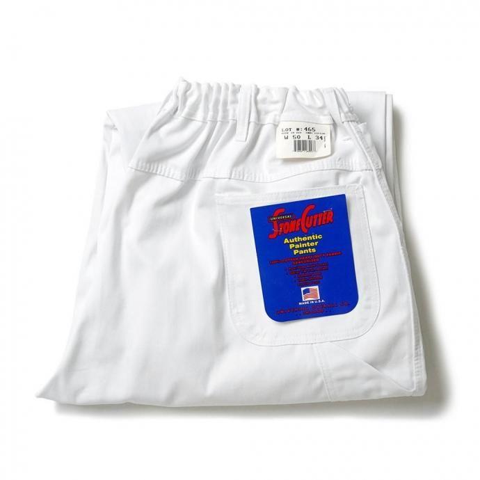 oddment / BIG PAINTER - White リメイク ペインターパンツ |  | 02