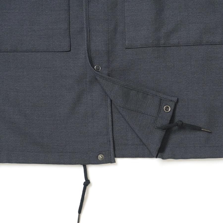 STILL BY HAND スティルバイハンド / BL01253 - CHARCOAL ダブルポケット シャツジャケット | STILL BY HAND | 04