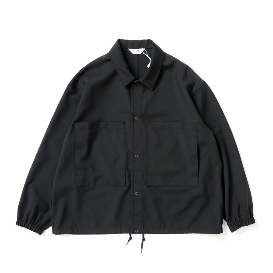 STILL BY HAND スティルバイハンド / BL01253 - INK BLACK ダブルポケット シャツジャケット | STILL BY HAND
