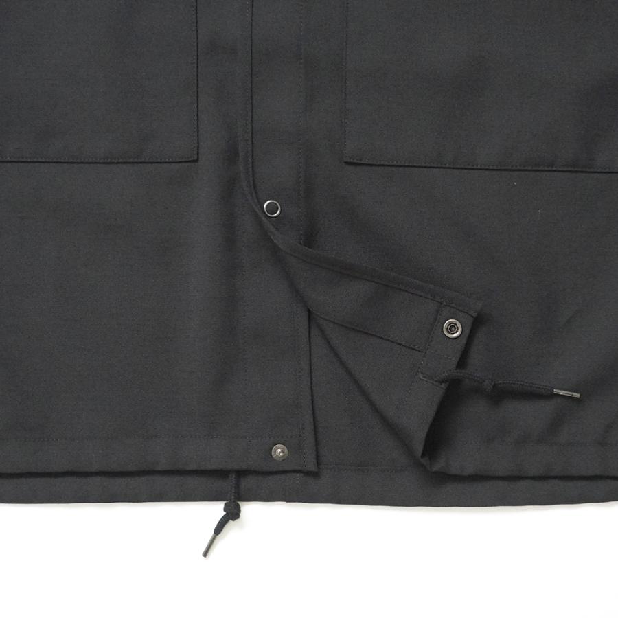 STILL BY HAND スティルバイハンド / BL01253 - INK BLACK ダブルポケット シャツジャケット | STILL BY HAND | 04