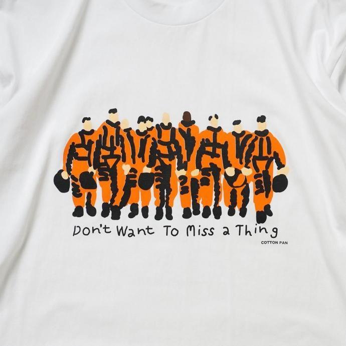 COTTON PAN / スタンパーオイル 長袖Tシャツ - WHITE ホワイト | COTTON PAN | 02