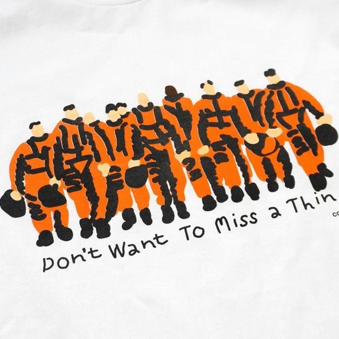 COTTON PAN / スタンパーオイル 長袖Tシャツ - WHITE ホワイト | COTTON PAN | 03