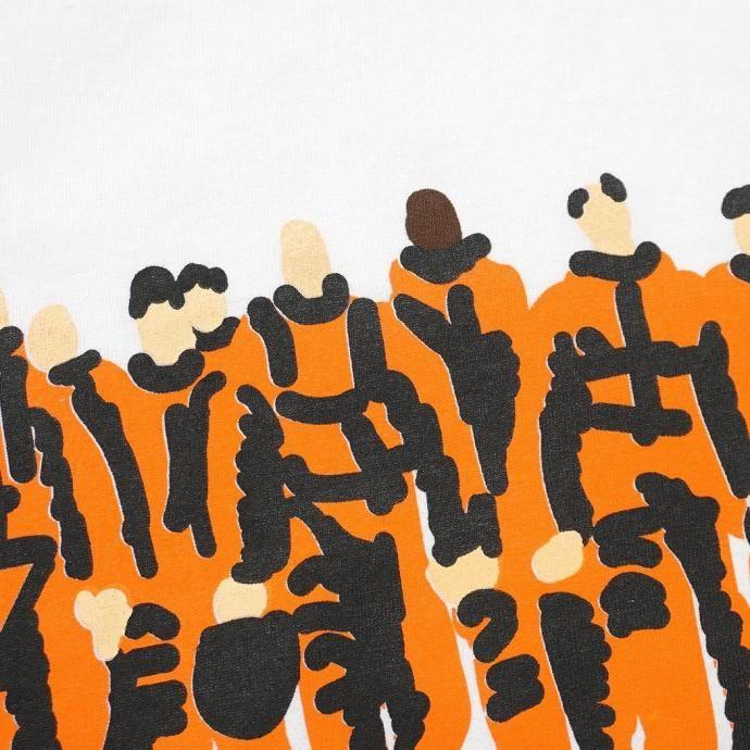 COTTON PAN / スタンパーオイル 長袖Tシャツ - WHITE ホワイト | COTTON PAN | 04