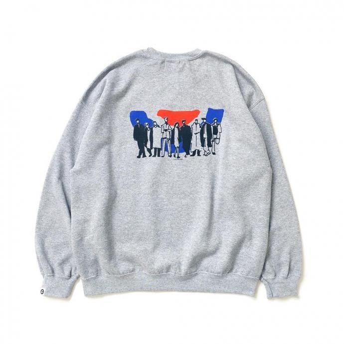 COTTON PAN / 四重人格 スウェット - GRAY グレー | COTTON PAN