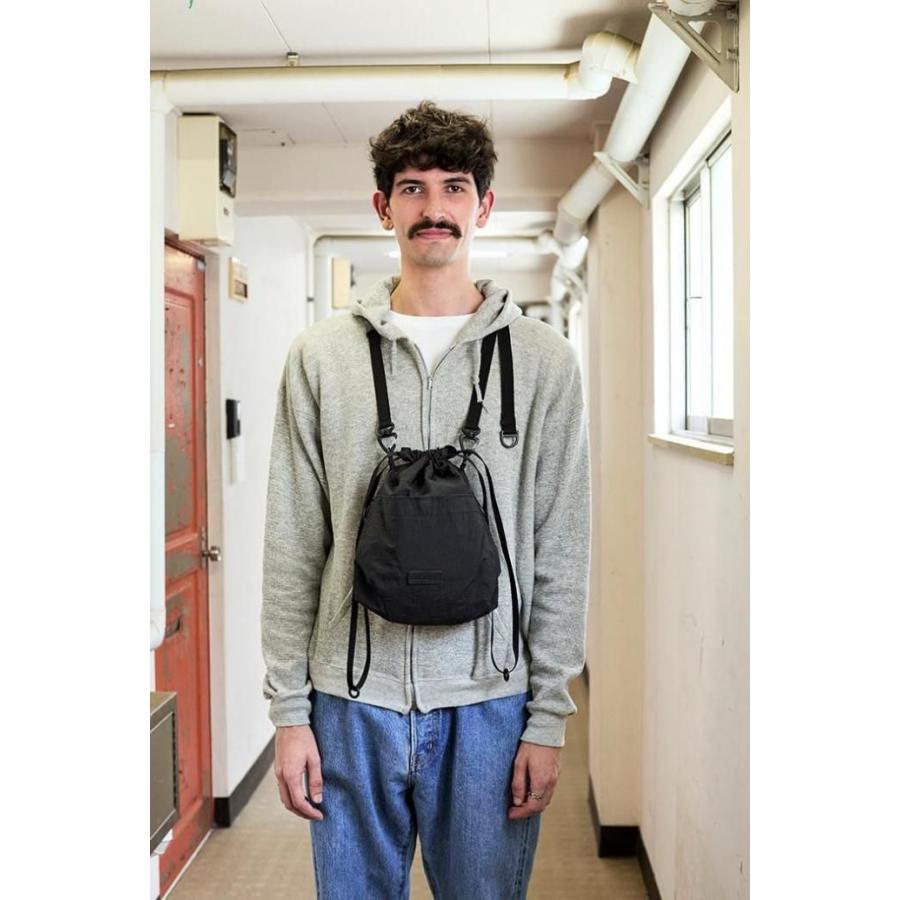 BAICYCLON by bagjack / BCL-114 DRAW STRING BAG バイシクロン バイ バッグジャック ドローストリングバッグ ブラック | BAICYCLON by Bagjack | 17