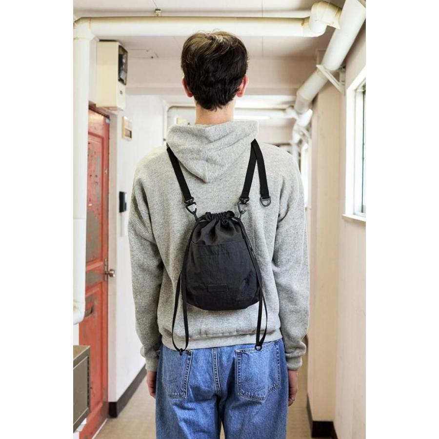 BAICYCLON by bagjack / BCL-114 DRAW STRING BAG バイシクロン バイ バッグジャック ドローストリングバッグ ブラック | BAICYCLON by Bagjack | 18