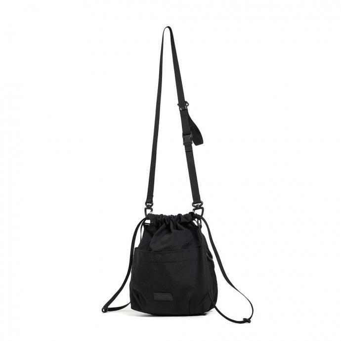 BAICYCLON by bagjack / BCL-114 DRAW STRING BAG バイシクロン バイ バッグジャック ドローストリングバッグ ブラック | BAICYCLON by Bagjack | 04