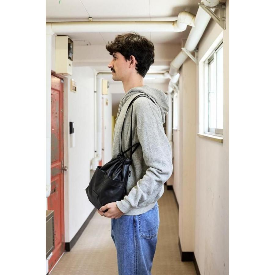 BAICYCLON by bagjack / BCL-114 DRAW STRING BAG (LE) バイシクロン バイ バッグジャック ドローストリングバッグ ブラック | BAICYCLON by Bagjack | 15