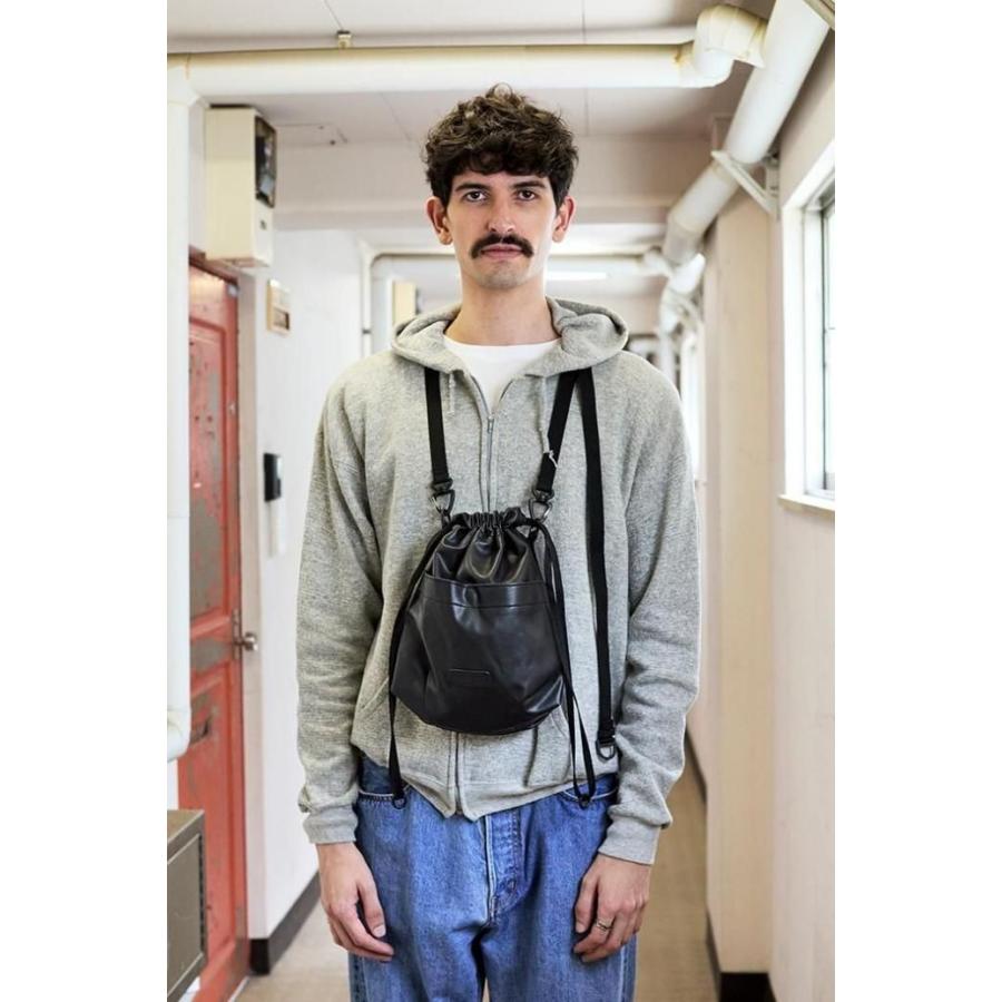 BAICYCLON by bagjack / BCL-114 DRAW STRING BAG (LE) バイシクロン バイ バッグジャック ドローストリングバッグ ブラック | BAICYCLON by Bagjack | 16