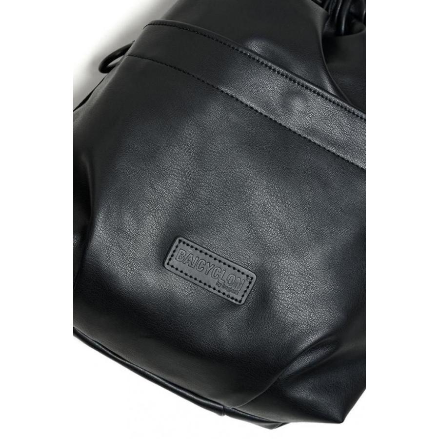 BAICYCLON by bagjack / BCL-114 DRAW STRING BAG (LE) バイシクロン バイ バッグジャック ドローストリングバッグ ブラック | BAICYCLON by Bagjack | 09