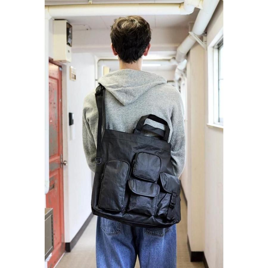 BAICYCLON by bagjack / BCL-68 MULTI POCKETS 2WAY TOTE MEDIUM (BLACK2) バイシクロン バイ バッグジャック トートバッグ ブラック | BAICYCLON by Bagjack | 16