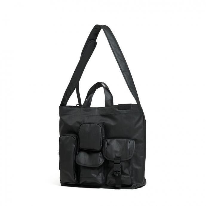 BAICYCLON by bagjack / BCL-68 MULTI POCKETS 2WAY TOTE MEDIUM (BLACK2) バイシクロン バイ バッグジャック トートバッグ ブラック | BAICYCLON by Bagjack | 02